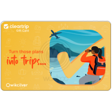 Cleartrip E-Gift (Instant Voucher) Cleartrip E-Gift (Instant Voucher)