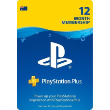 PlayStation Plus: 12 Month Membership (AU)