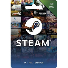 Steam Gift Card 5000 INR INDIA Steam Gift Card 5000 INR INDIA
